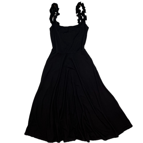 Reformation Teddy Knit Dress Midi Size Medium - Picture 6 of 10